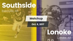 Matchup: Southside High vs. Lonoke  2017