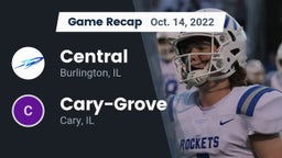 Recap: Central  vs. Cary-Grove  2022