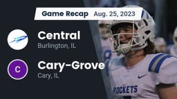 Recap: Central  vs. Cary-Grove  2023