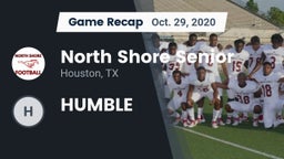 Recap: North Shore Senior  vs. HUMBLE 2020