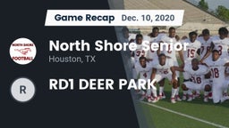 Recap: North Shore Senior  vs. RD1 DEER PARK 2020
