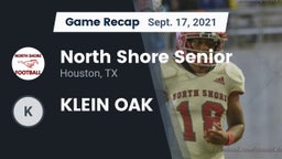 Recap: North Shore Senior  vs. KLEIN OAK 2021