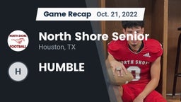 Recap: North Shore Senior  vs. HUMBLE 2022