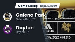 Recap: Galena Park  vs. Dayton  2019