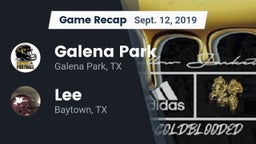 Recap: Galena Park  vs. Lee  2019