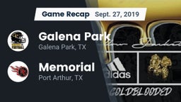 Recap: Galena Park  vs. Memorial  2019