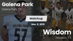 Matchup: Galena Park High vs. Wisdom  2019