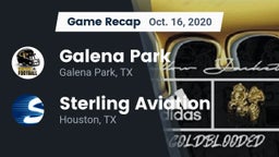 Recap: Galena Park  vs. Sterling Aviation  2020