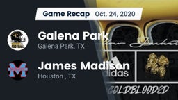 Recap: Galena Park  vs. James Madison  2020