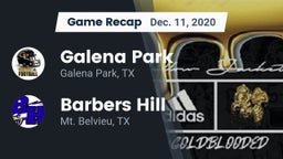 Recap: Galena Park  vs. Barbers Hill  2020
