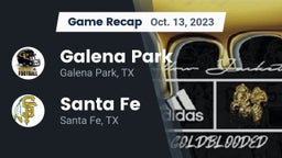 Recap: Galena Park  vs. Santa Fe  2023