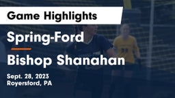 Spring-Ford  vs Bishop Shanahan  Game Highlights - Sept. 28, 2023