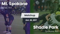 Matchup: Mt. Spokane vs. Shadle Park  2017