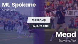 Matchup: Mt. Spokane vs. Mead  2019
