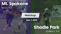 Matchup: Mt. Spokane vs. Shadle Park  2019