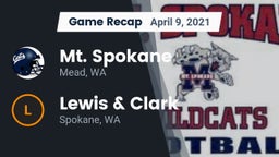 Recap: Mt. Spokane vs. Lewis & Clark  2021