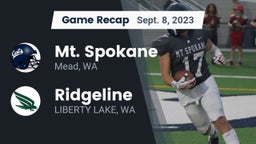 Recap: Mt. Spokane vs. Ridgeline  2023