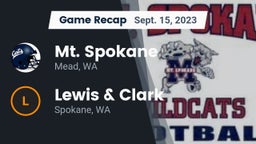 Recap: Mt. Spokane vs. Lewis & Clark  2023