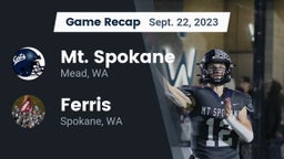 Recap: Mt. Spokane vs. Ferris  2023