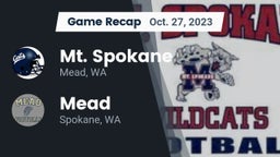 Recap: Mt. Spokane vs. Mead  2023