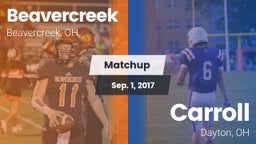 Matchup: Beavercreek High vs. Carroll  2017