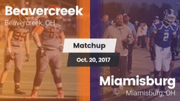 Matchup: Beavercreek High vs. Miamisburg  2017