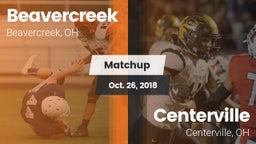 Matchup: Beavercreek High vs. Centerville 2018