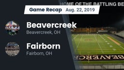 Recap: Beavercreek  vs. Fairborn 2019