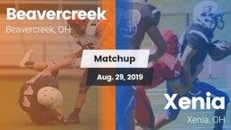 Matchup: Beavercreek High vs. Xenia  2019