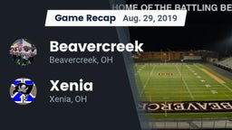 Recap: Beavercreek  vs. Xenia  2019