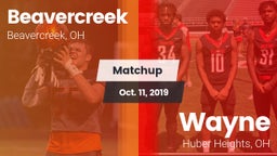 Matchup: Beavercreek High vs. Wayne  2019