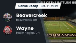 Recap: Beavercreek  vs. Wayne  2019