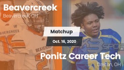 Matchup: Beavercreek High vs. Ponitz Career Tech  2020