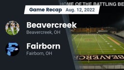 Recap: Beavercreek  vs. Fairborn 2022