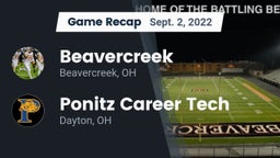 Recap: Beavercreek  vs. Ponitz Career Tech  2022
