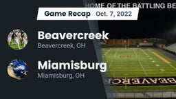 Recap: Beavercreek  vs. Miamisburg  2022
