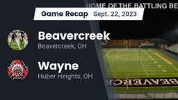 Recap: Beavercreek  vs. Wayne  2023