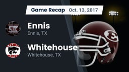 Recap: Ennis  vs. Whitehouse  2017