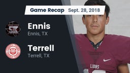 Recap: Ennis  vs. Terrell  2018