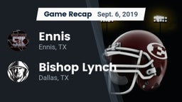 Recap: Ennis  vs. Bishop Lynch  2019