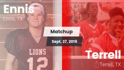 Matchup: Ennis  vs. Terrell  2019