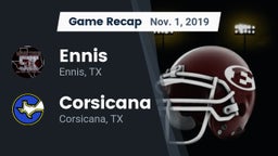 Recap: Ennis  vs. Corsicana  2019