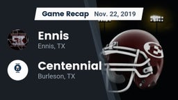 Recap: Ennis  vs. Centennial  2019