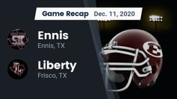 Recap: Ennis  vs. Liberty  2020