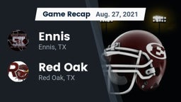 Recap: Ennis  vs. Red Oak  2021