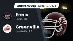Recap: Ennis  vs. Greenville  2021