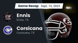 Recap: Ennis  vs. Corsicana  2023