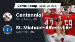Recap: Centennial  vs. St. Michael-Albertville  2017