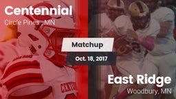 Matchup: Centennial High vs. East Ridge  2017