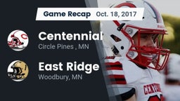 Recap: Centennial  vs. East Ridge  2017